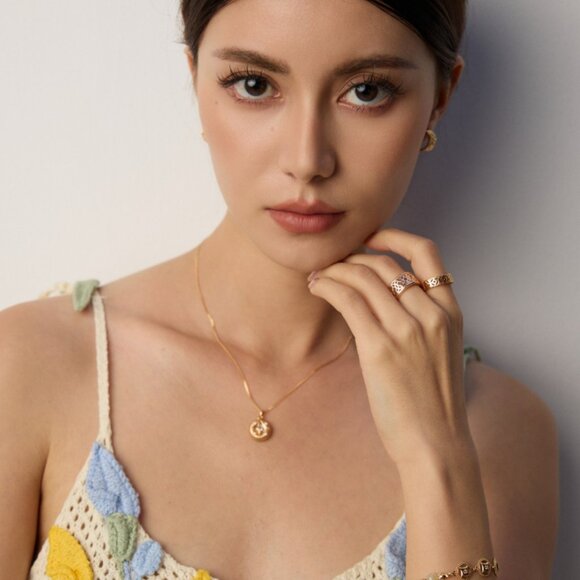 💰 Artisan Original Design "Good Fortune" Lucky Coin Ring | Adjustable S925 - Picture 4 of 9